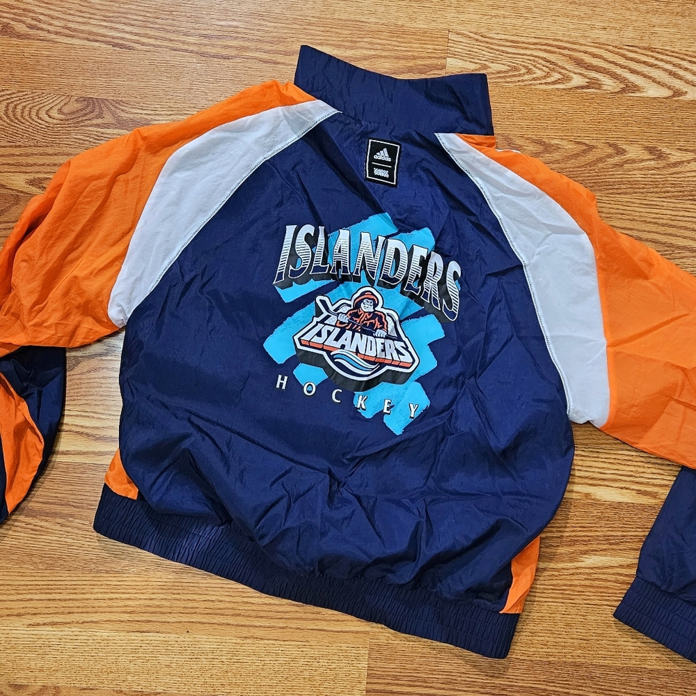 Adidas New York Islanders Reverse Retro Jacket NHL Men Sz L
